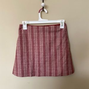 Aritzia Wilfred Red Skirt (Worn Once)